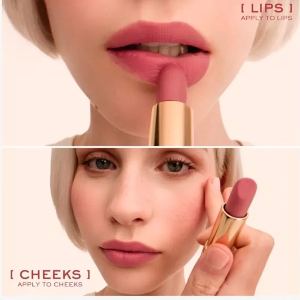 New Unused Lancôme L'ABSOLU ROUGE Intimate Matte Lipstick - Unspoken Feelings💄